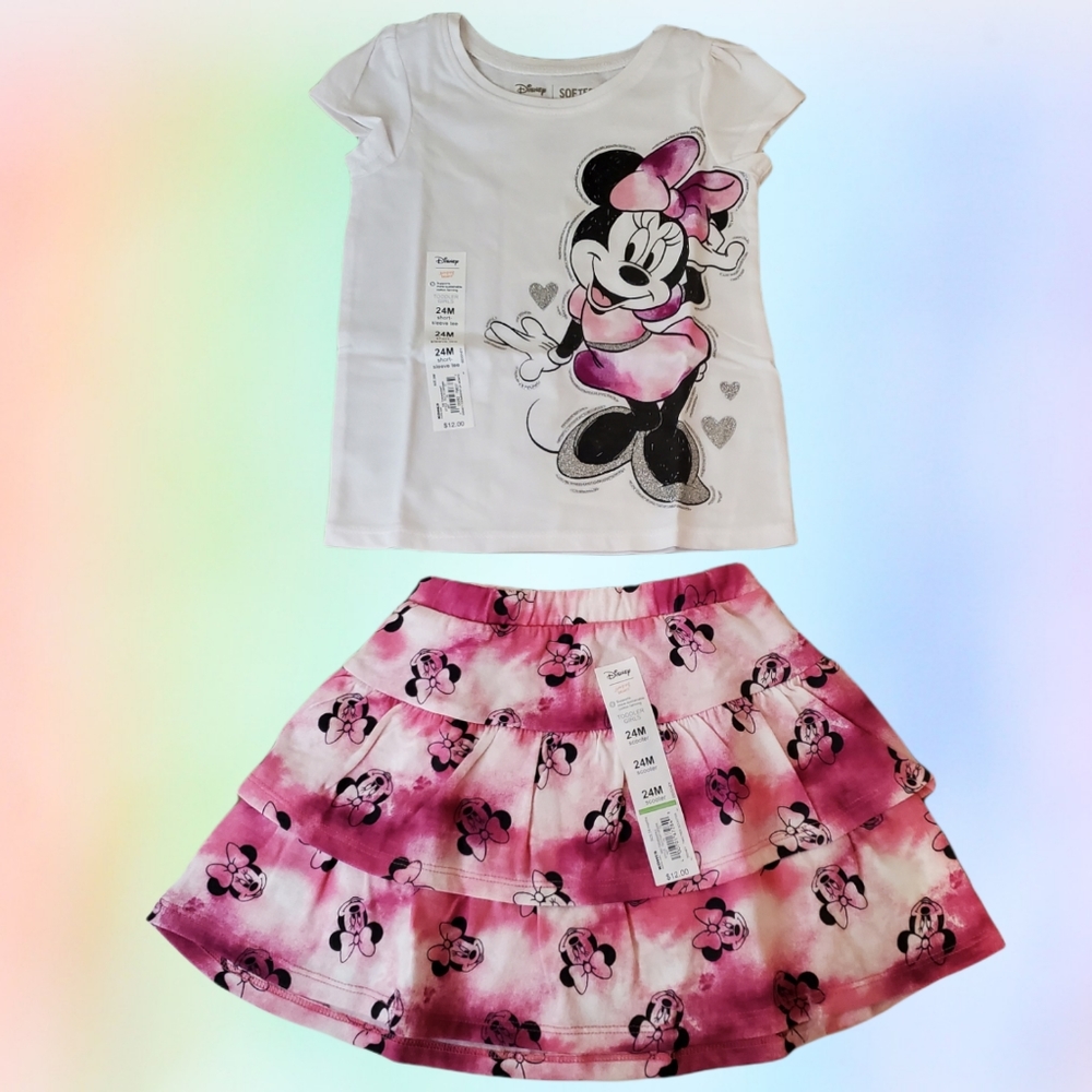 NWT Jumping Bean Disney Minnie Mouse Outfit 24M